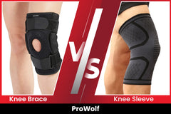 Knee Brace Vs. Knee Sleeve