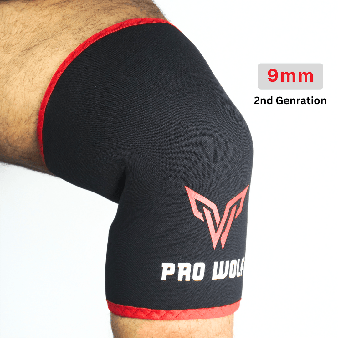 9mm Knee Sleeves (Level 2) Knee Cap - PRO WOLF