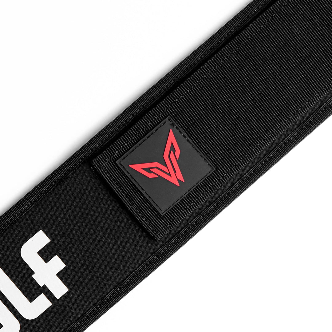 Weightlifting & Powerlifting Belt Neoprene Self Locking -Black - PRO WOLF