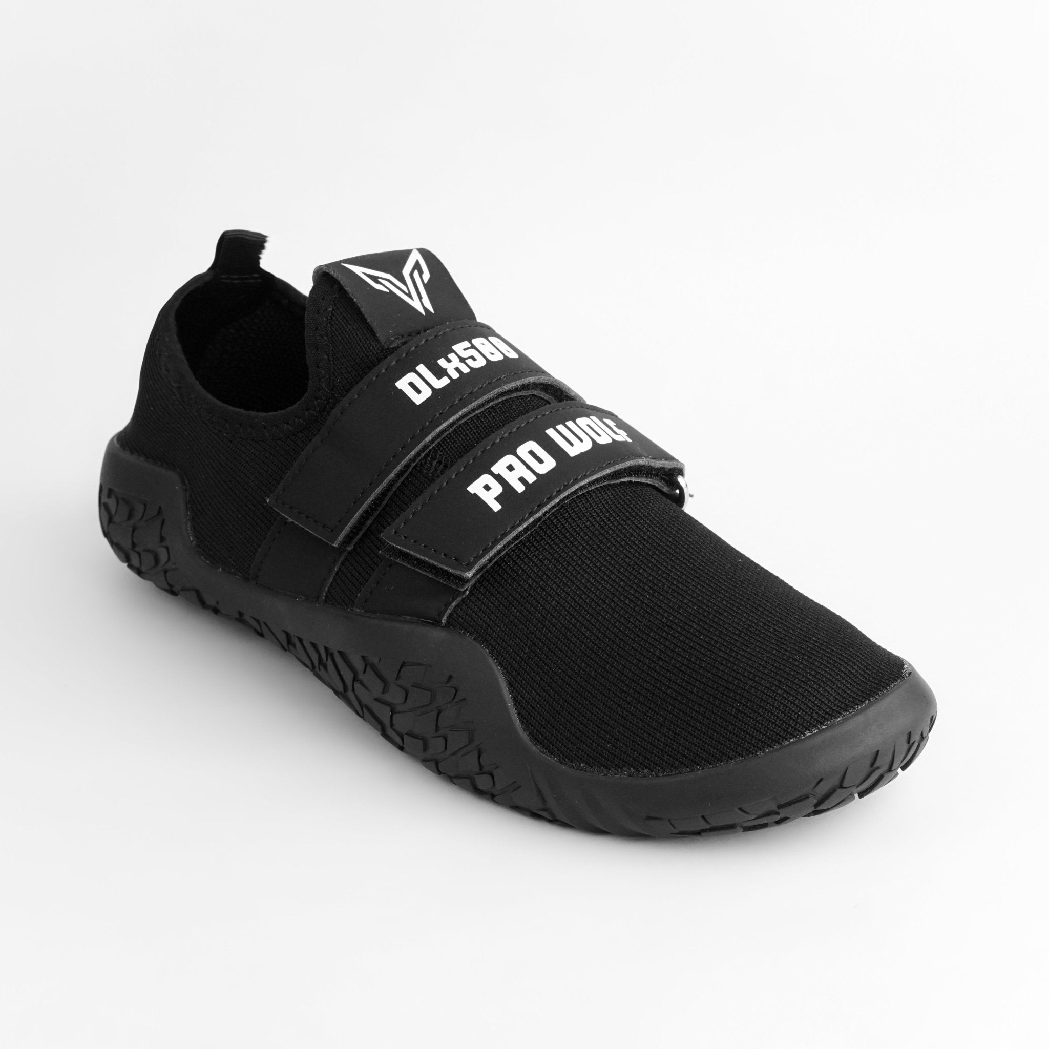 DLx500 Deadlift Barefoot Gym Shoes - Black | ProWolfLifting ShoesPW - DLx500 - BLK - 4