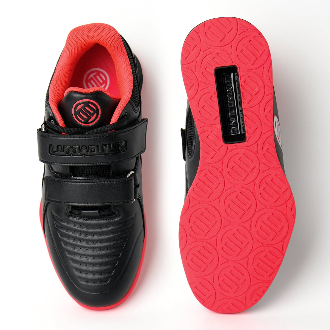 LUXIAOJUN Weightlifting Shoes BLACK REDLU - BKRD - 39