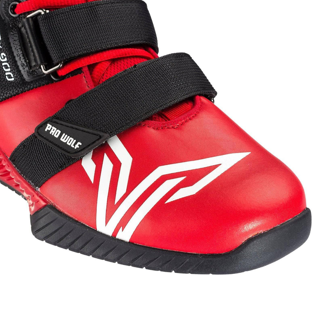 PRx900 Weightlifting Squat Shoe - Red | PRO WOLF - PRO WOLF