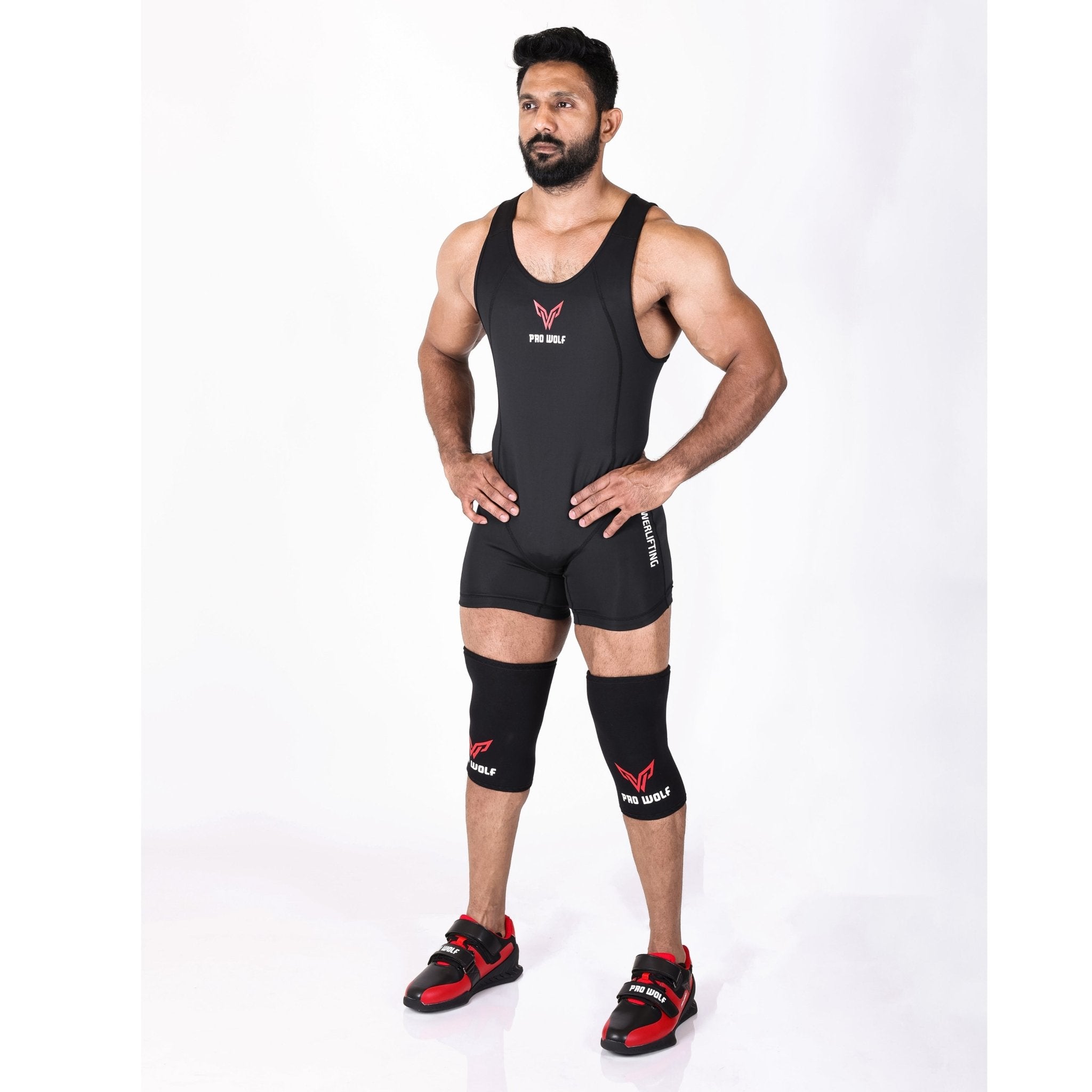 Powerlifting Singlet BLACK (Male/Female)PLS - BLK - S