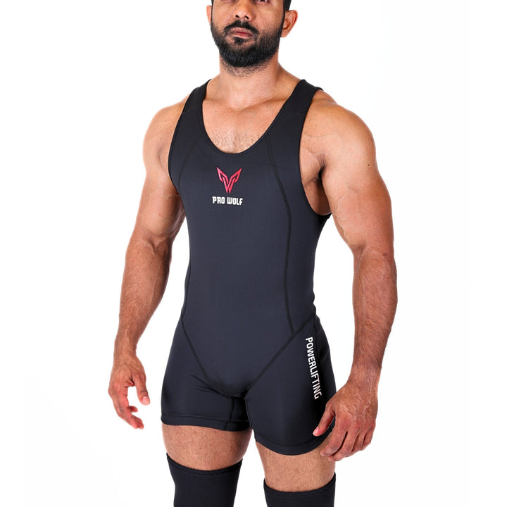 Powerlifting Singlet BLACK (Male/Female)PLS - BLK - S