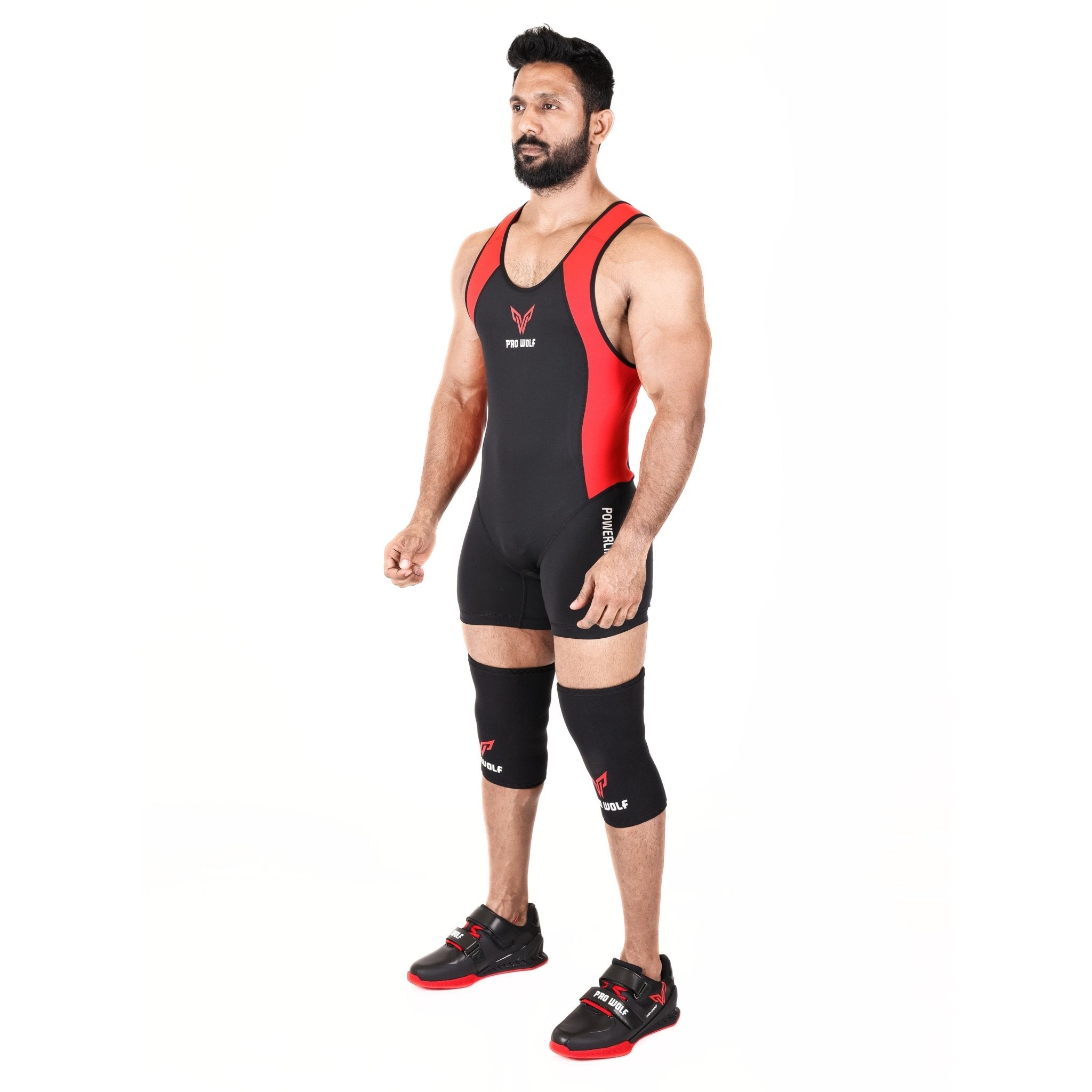 Powerlifting Singlet RED (Male/Female)PLS - RED - S